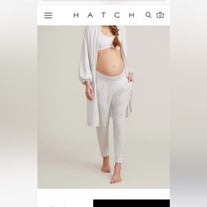 Hatch Collective over/under maternity jogger